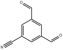 Benzonitrile, 3,5-diformyl- Structural