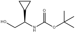 TERT-BUTYL N-[(1R)-1-CYCLOPROPYL-2-HYDROXYETHYL]CARBAMATE