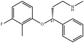 Benzenepropanamine, γ-(3-fluoro-2-methylphenoxy)-N-methyl-, (γR)- Structural