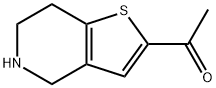 Ethanone, 1-(4,5,6,7-tetrahydrothieno[3,2-c]pyridin-2-yl)- Structural