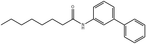Octanamide, N-[1,1'-biphenyl]-3-yl- Structural