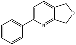 Furo[3,4-b]pyridine, 5,7-dihydro-2-phenyl- Structural