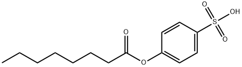 Octanoic acid, 4-sulfophenyl ester Structural