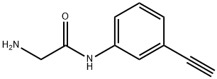 Acetamide, 2-amino-N-(3-ethynylphenyl)- Structural