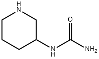 Urea, N-3-piperidinyl- Structural