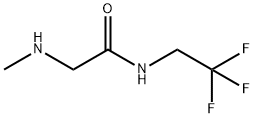 Acetamide, 2-(methylamino)-N-(2,2,2-trifluoroethyl)- Structural