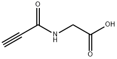 Glycine, N-(1-oxo-2-propyn-1-yl)- Structural