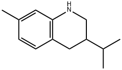 Quinoline, 1,2,3,4-tetrahydro-7-methyl-3-(1-methylethyl)- Structural