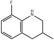 Quinoline, 8-fluoro-1,2,3,4-tetrahydro-3-methyl- Structural
