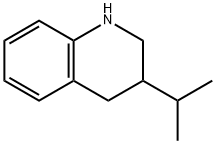 Quinoline, 1,2,3,4-tetrahydro-3-(1-methylethyl)- Structural