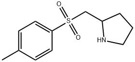 Pyrrolidine, 2-[[(4-methylphenyl)sulfonyl]methyl]- Structural