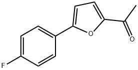 Ethanone, 1-[5-(4-fluorophenyl)-2-furanyl]- Structural