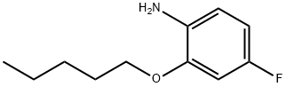 Benzenamine, 4-fluoro-2-(pentyloxy)- Structural