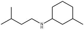 Cyclohexanamine, 3-methyl-N-(3-methylbutyl)- Structural