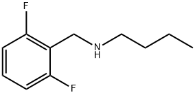 Benzenemethanamine, N-butyl-2,6-difluoro- Structural