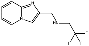 Imidazo[1,2-a]pyridine-2-methanamine, N-(2,2,2-trifluoroethyl)- Structural