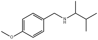 Benzenemethanamine, N-(1,2-dimethylpropyl)-4-methoxy- Structural