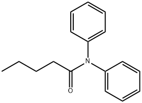 Pentanamide, N,N-diphenyl- Structural