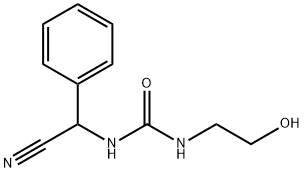 Urea, N-(cyanophenylmethyl)-N'-(2-hydroxyethyl)- Structural