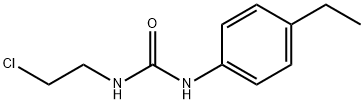 Urea, N-(2-chloroethyl)-N'-(4-ethylphenyl)- Structural
