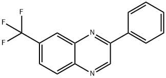 Quinoxaline, 2-phenyl-7-(trifluoromethyl)- Structural