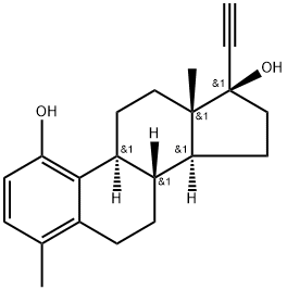 (8S,9S,13S,14S,17R)-17-ethynyl-4,13-dimethyl-7,8,9,11,12,14,15,16-octahydro-6H-cyclopenta[a]phenanthrene-1,17-diol