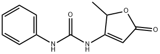 Urea, N-(2,5-dihydro-2-methyl-5-oxo-3-furanyl)-N'-phenyl- Structural