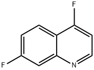 Quinoline, 4,7-difluoro- Structural