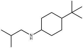 Cyclohexanamine, 4-(1,1-dimethylethyl)-N-(2-methylpropyl)- Structural