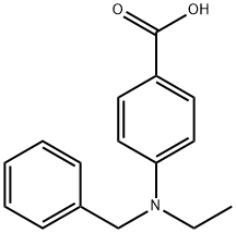 Benzoic acid, 4-[ethyl(phenylmethyl)amino]- Structural