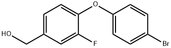 Benzenemethanol, 4-(4-bromophenoxy)-3-fluoro- Structural