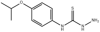 Hydrazinecarbothioamide, N-[4-(1-methylethoxy)phenyl]- Structural