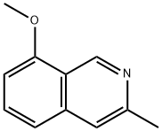 Isoquinoline, 8-methoxy-3-methyl- Structural