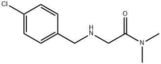 Acetamide, 2-[[(4-chlorophenyl)methyl]amino]-N,N-dimethyl- Structural
