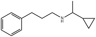 Benzenepropanamine, N-(1-cyclopropylethyl)- Structural