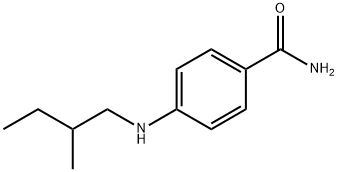Benzamide, 4-[(2-methylbutyl)amino]- Structural