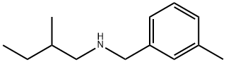 Benzenemethanamine, 3-methyl-N-(2-methylbutyl)- Structural