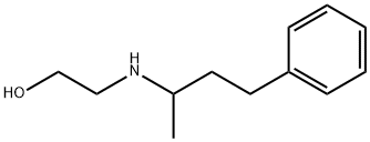 Ethanol, 2-[(1-methyl-3-phenylpropyl)amino]- Structural