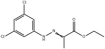 Ethyl 2-[2-(3,5-Dichlorophenyl)hydrazin-1-ylidene]propanoate Structural