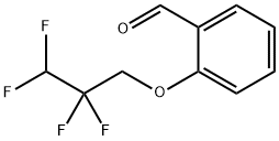 Benzaldehyde, 2-(2,2,3,3-tetrafluoropropoxy)- Structural