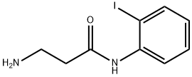 Propanamide, 3-amino-N-(2-iodophenyl)- Structural