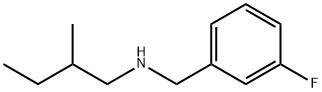 Benzenemethanamine, 3-fluoro-N-(2-methylbutyl)- Structural