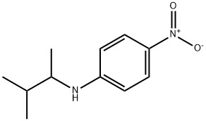 Benzenamine, N-(1,2-dimethylpropyl)-4-nitro- Structural