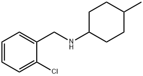 Benzenemethanamine, 2-chloro-N-(4-methylcyclohexyl)- Structural