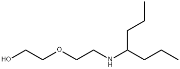Ethanol, 2-[2-[(1-propylbutyl)amino]ethoxy]- Structural