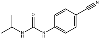 Urea, N-(4-cyanophenyl)-N'-(1-methylethyl)- Structural