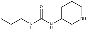 Urea, N-3-piperidinyl-N'-propyl- Structural