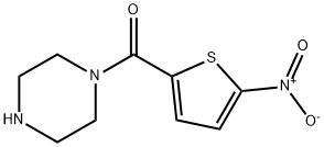 Methanone, (5-nitro-2-thienyl)-1-piperazinyl- Structural