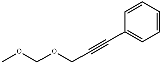 Benzene, [3-(methoxymethoxy)-1-propyn-1-yl]- Structural