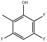 Phenol, 2,3,5-trifluoro-6-methyl- Structural